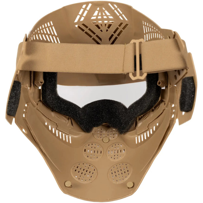 Маска захисна WoSport Transformers Leader Mask Tan 