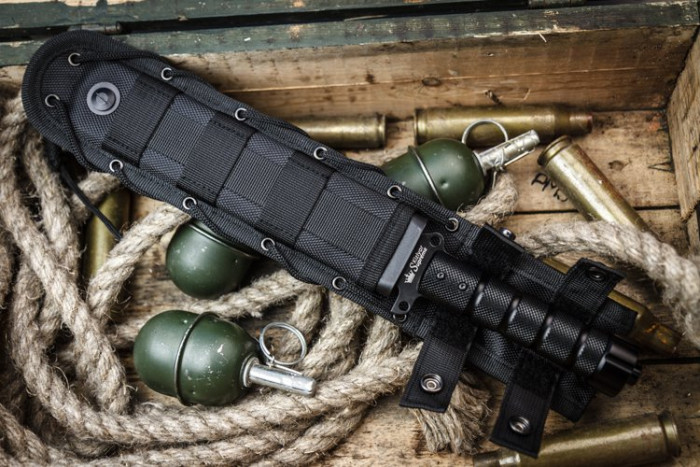 Ніж Kizlyar Supreme Survivalist Z, сталь AUS8, Black Titanium 