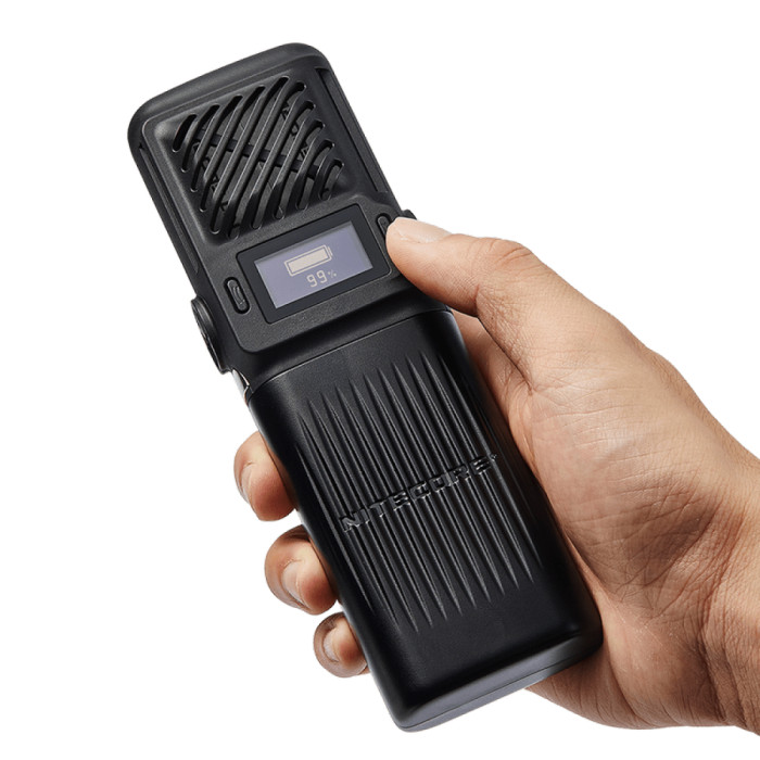 Фумігатор бездротовий, Power Bank Nitecore EMR25 (QC 3.0, 12000mAh) 