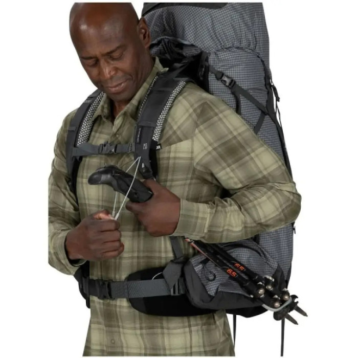 Рюкзак Osprey Aether Pro 75 silver lining - L/XL - сірий 