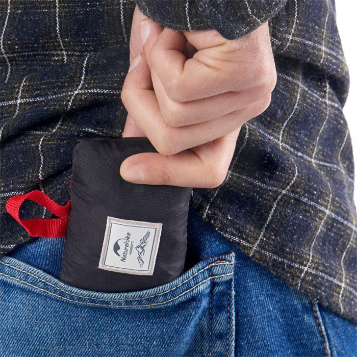 Килимок для пікніка вологостійкий Килимок для пікніка Naturehike NH17D050-B (145 * 200), Чорний 