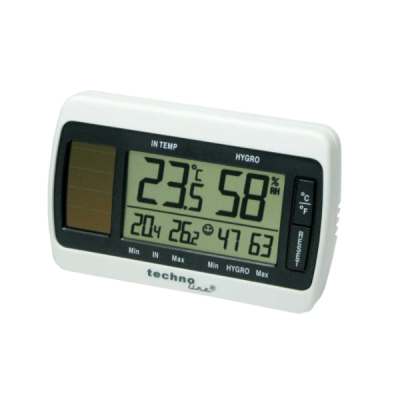 Термогігрометр Technoline WS7007 - білий/сірий