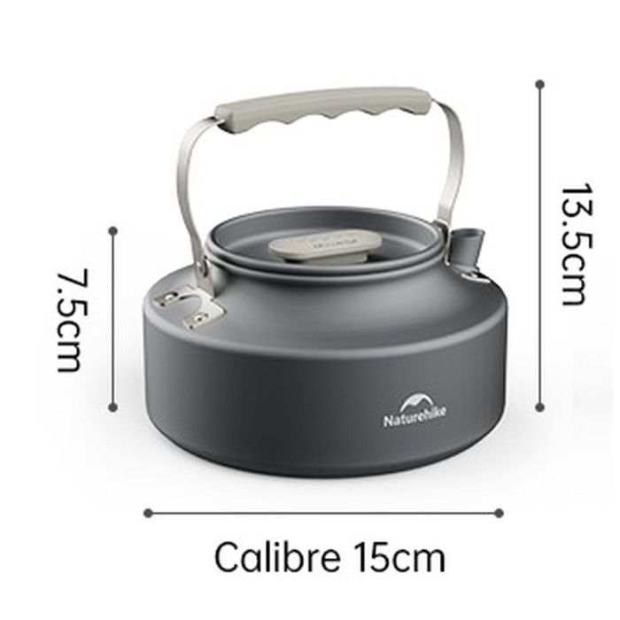 Чайник Naturehike CNK2450CF010 0.8 л, алюміній 