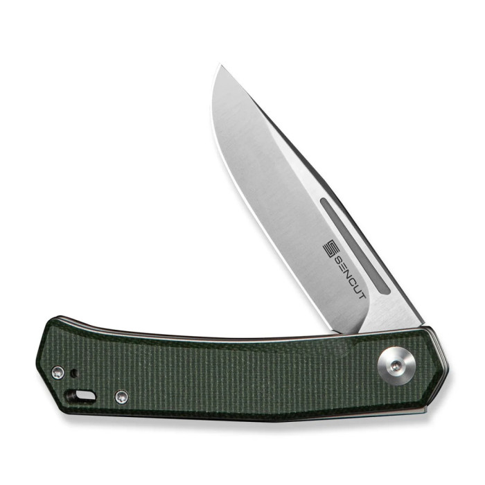 Ніж складаний кишеньковий Sencut Braxx, (7.93 см) D2 / Canvas Micarta зелений 