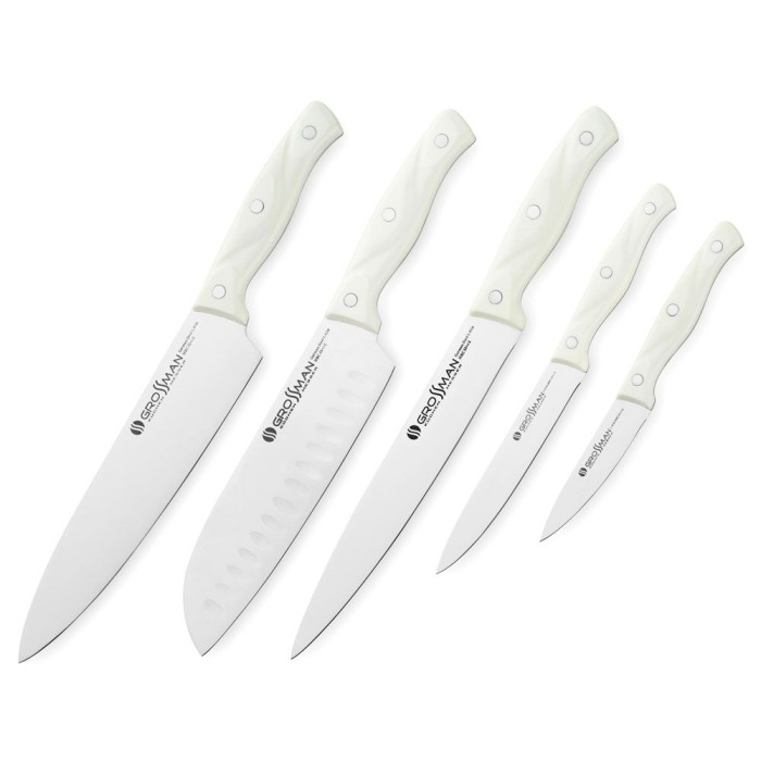 Набір кухонних ножів Grossman SL2687-Alaska 