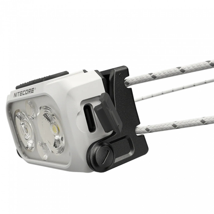 Ліхтар налобний Nitecore NU21 (360 люмен, 8 режимів, USB-C), чорний 