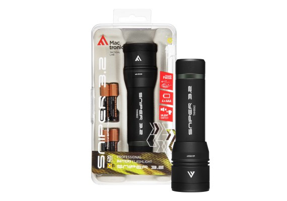 Ліхтар тактичний Mactronic Sniper 3.2 (420 Lm) Silent Switch (THH0062) 