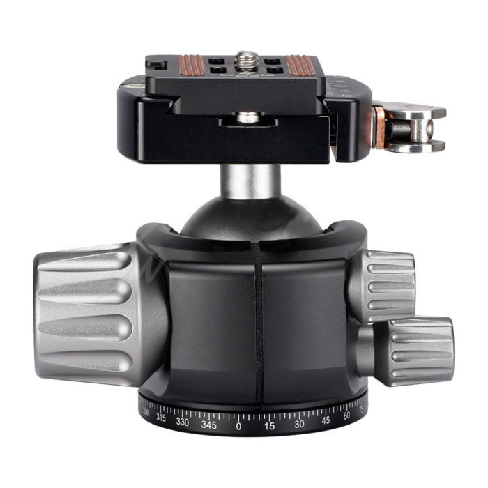 Головка штативна Leofoto LH-40LR+NP-50 шарова с затискачем ARCA. Шар: 40 мм 