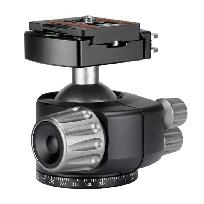 Головка штативна Leofoto LH-40LR+NP-50 шарова с затискачем ARCA. Шар: 40 мм 