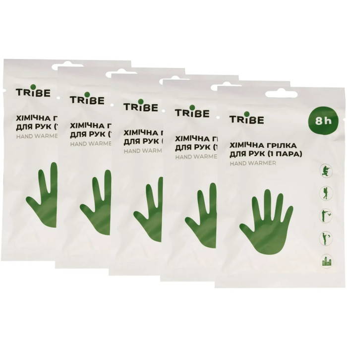 Набір хімічних грілок Tribe Hand Warmer для рук (5 пар) T-LD-0011-OS