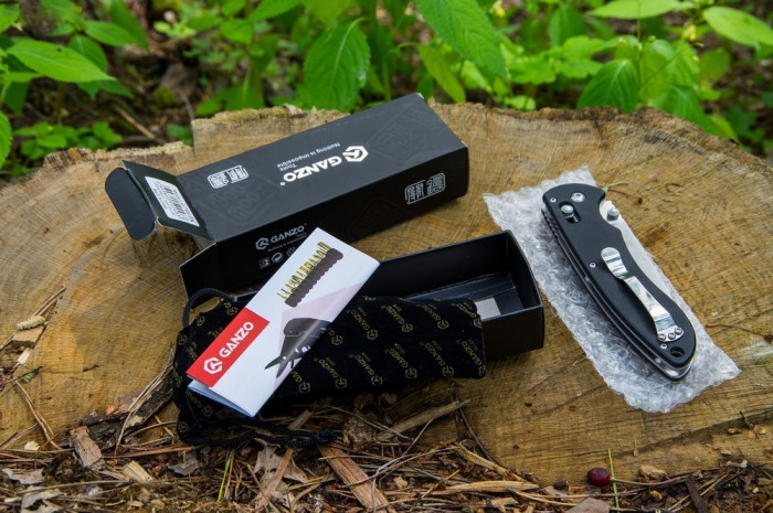 Ніж складаний Ganzo G740-GR зелений 