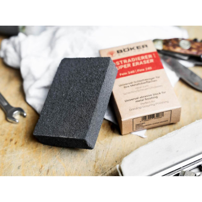 Фірмова очищувальна губка-ластик від іржі Boker 09BO304 