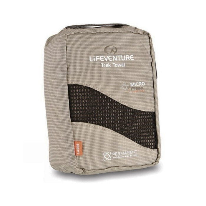 Рушник Lifeventure Micro Fibre Trek beige (L) 