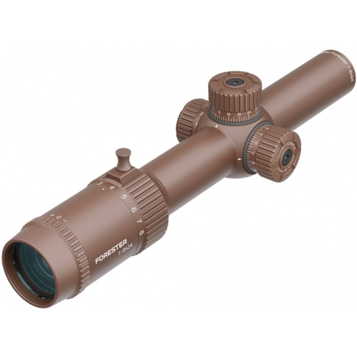 Приціл оптичний Vector Optics Forester 1-8X24 (30 мм) illum. SFP Coyote FDE 