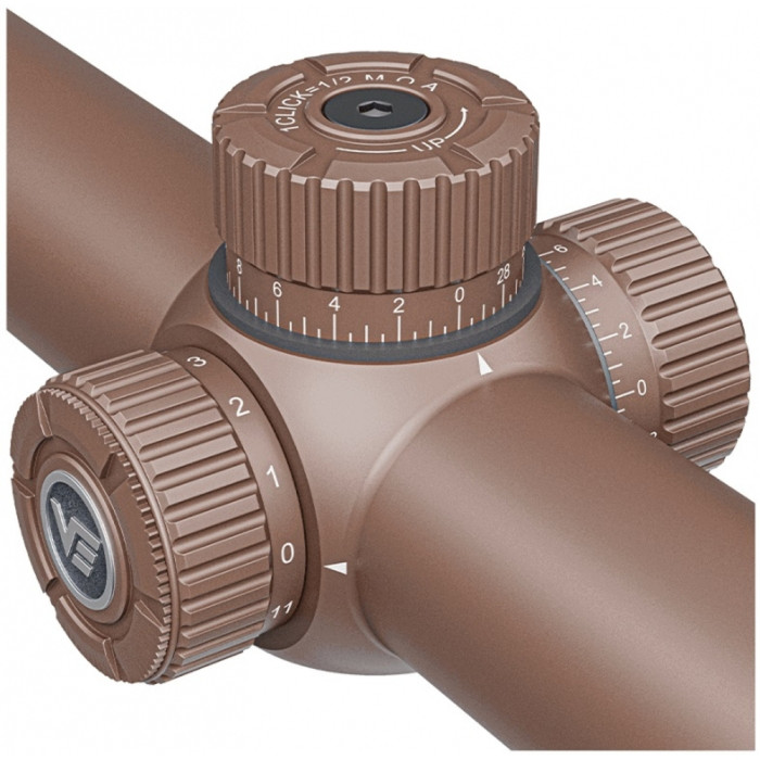 Приціл оптичний Vector Optics Forester 1-8X24 (30 мм) illum. SFP Coyote FDE 