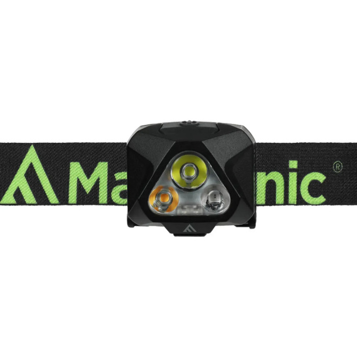 Ліхтар налобний Mactronic Illuma (430 Lm) Cool White/Neutral White/Red LED USB Recharge Type-C (AHL0) 