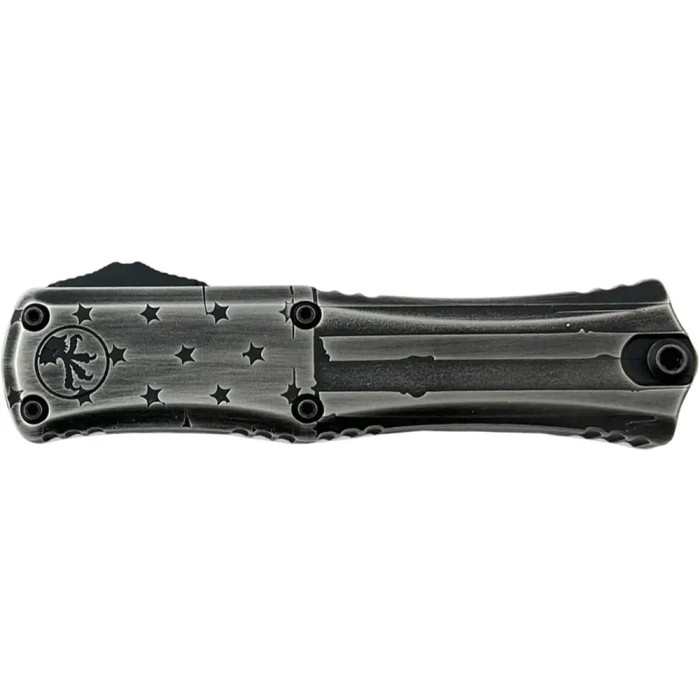 Ніж Microtech Hera II Mini D/E 2.95" Dark Flag Standard gray 