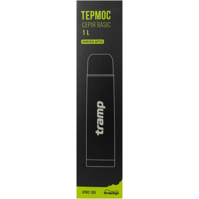 Термос Tramp Basic 1 л UTRC-105, black 