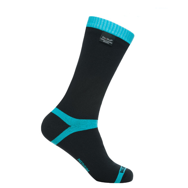 Водонепроникні шкарпетки Dexshell Coolvent Aqua Blue, M 