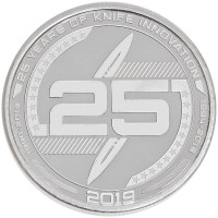 Медальйон Microtech 25TH Year Anniversary Marfione 501-25COIN