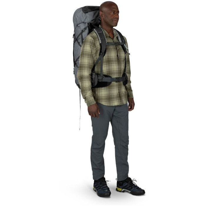 Рюкзак Osprey Aether Pro 75 silver lining - S/M - сірий 