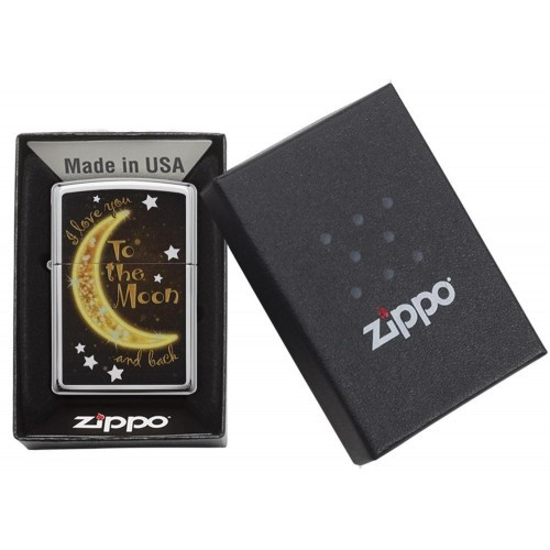Запальничка Zippo 250 Golden Moon 29059 