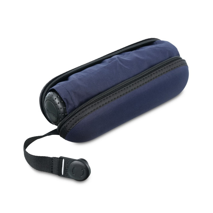 Парасолька Knirps X1 Navy хутро /складаний /7спіц /D90x18см 