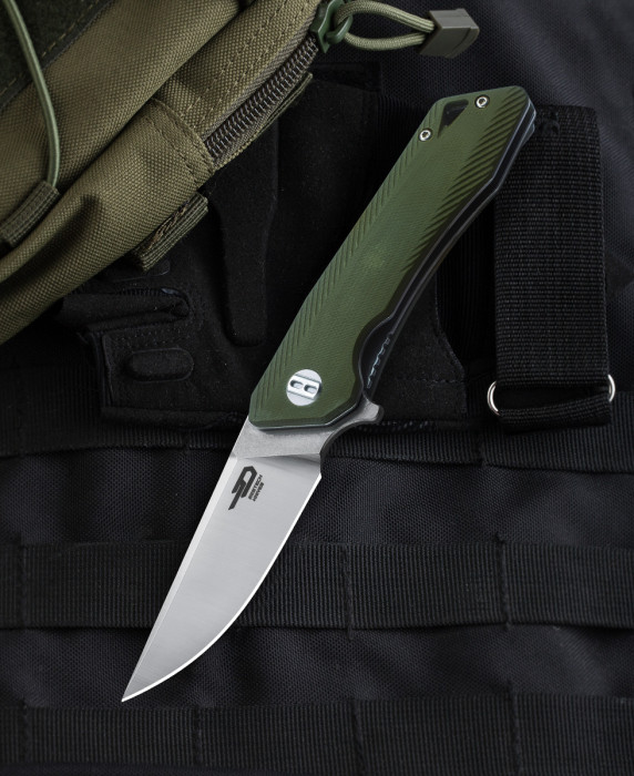 Ніж складаний Bestech Knives KENDO THORN Green BG10B-2 