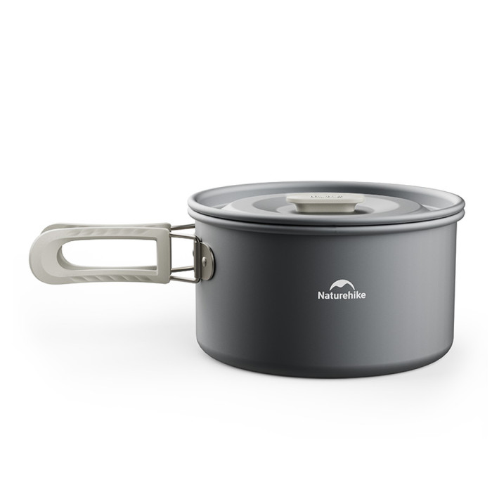 Каструля Naturehike CNK2450CF010, 1.7 л, алюміній 