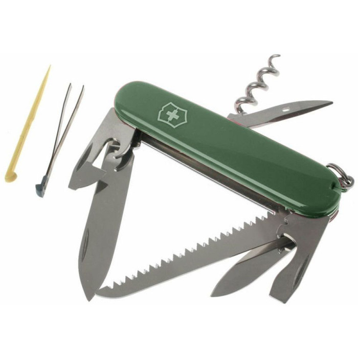 Ніж Victorinox Camper 91мм/13функ/зел 