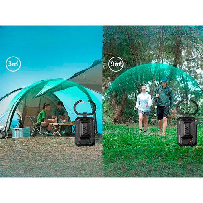 Портативний фумігатор кемпінговий Flextail Light Repel, чорний 