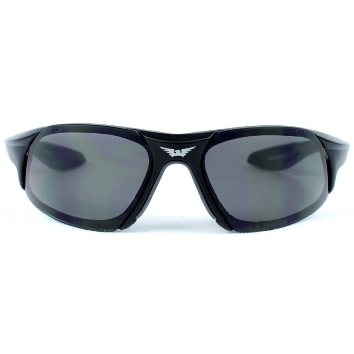 Окуляри Global Vision Code-8 (smoke) чорні 