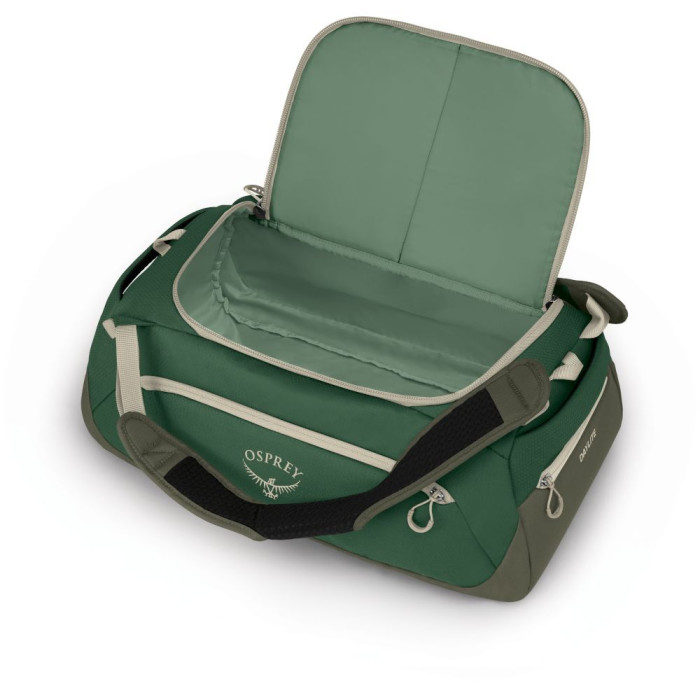 Сумка Osprey Daylite Duffel 30 green canopy/green creek - O/S - зелений/сірий 