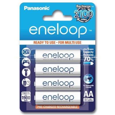 Акумулятор Panasonic Eneloop AA 1900 4BP mAh NI-MH блістер 4 шт