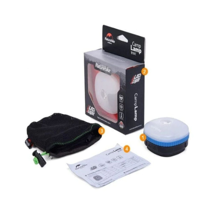 Ліхтар кемпінговий Naturehike NH16D300-C, жовтий 