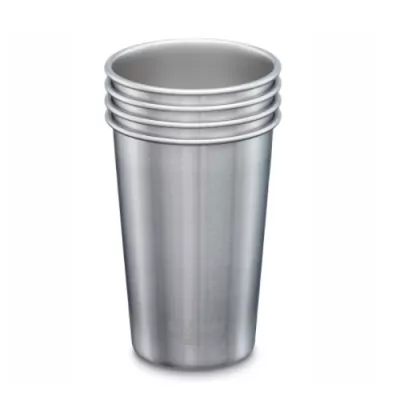 Набір сталевих склянок Klean Kanteen Pint Cup 473 мл (4 шт)