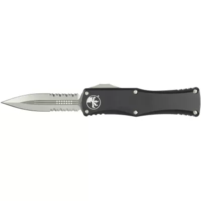 Ніж Microtech Hera Double Edge Stonewash black