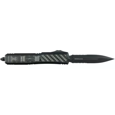 Ніж Microtech Makora Double Edge Black Blade Signature Series 