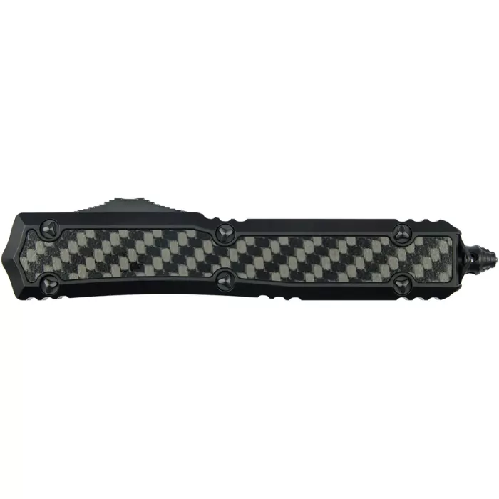Ніж Microtech Makora Double Edge Black Blade Signature Series 
