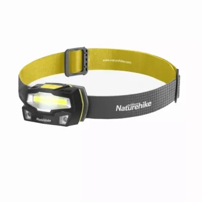 Ліхтар налобний COB IPX4 1200mAh Naturehike NH18T002-B silver