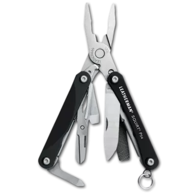 Мультитул Leatherman Squirt PS4, чорний
