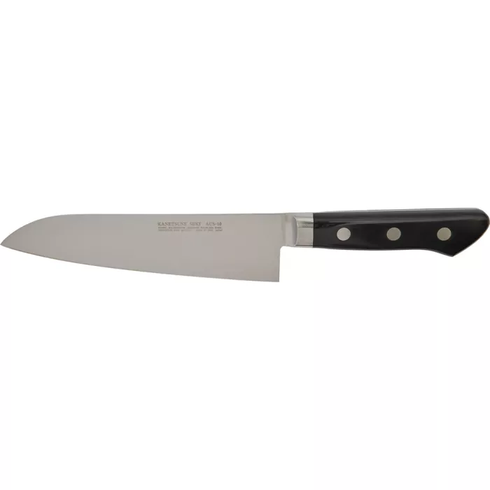 Ніж кухонний Kanetsune AUS-10 Pro Santoku, 180 mm 