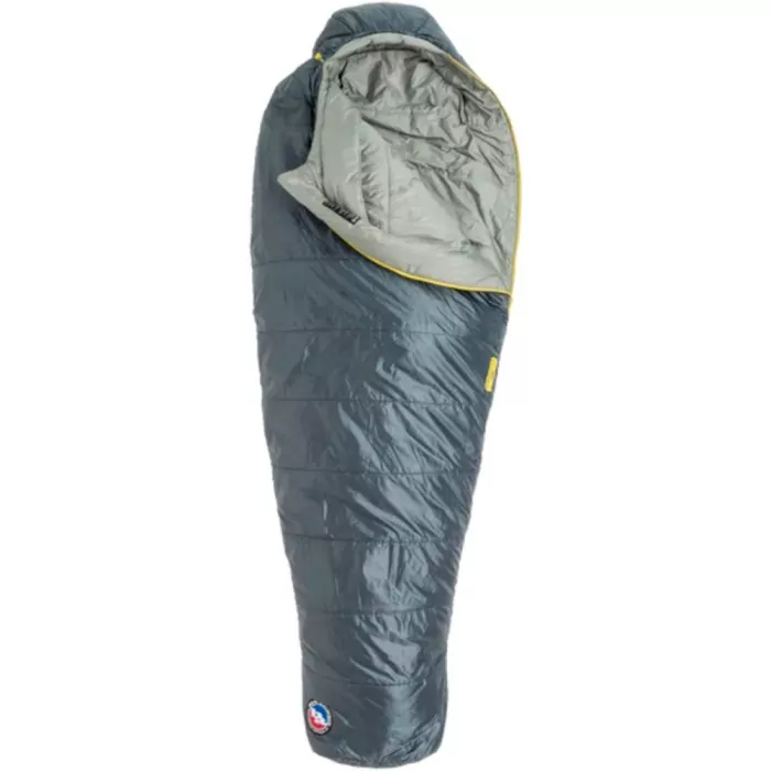 Спальник Big Agnes Anthracite 20 (FireLine Pro Recycled) Regular slate - Left Zip 