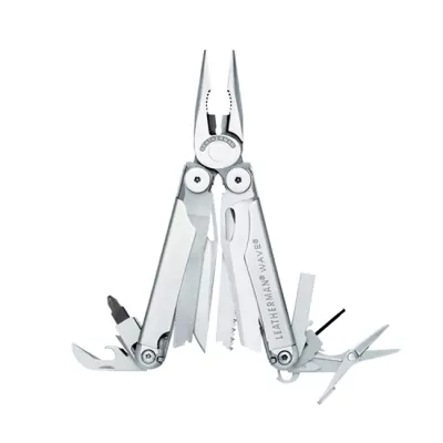 Мультитул Leatherman Wave, подарункове пакування (шкіряний чохол)