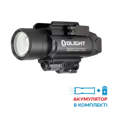Ліхтар Olight Baldr Pro Black з лазерним цілевказівником чорний (Baldr Pro G)