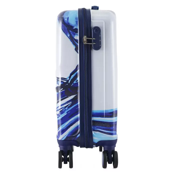 Валіза Semi Line 20" (S) White/Blue Print (T5653-1) 
