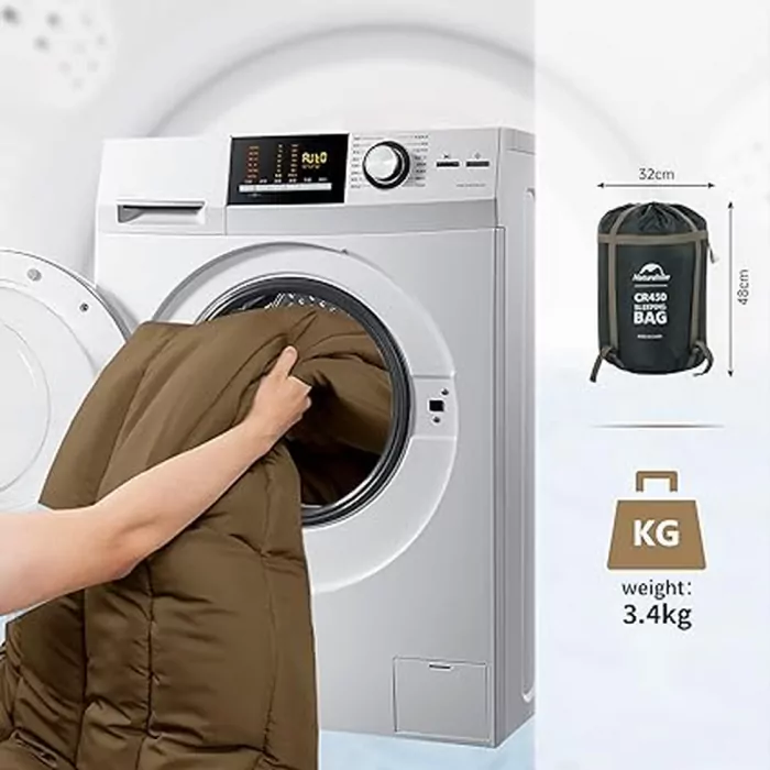 Спальний мішок 3 в 1 Naturehike CR450 CNH22SD011, коричневий 