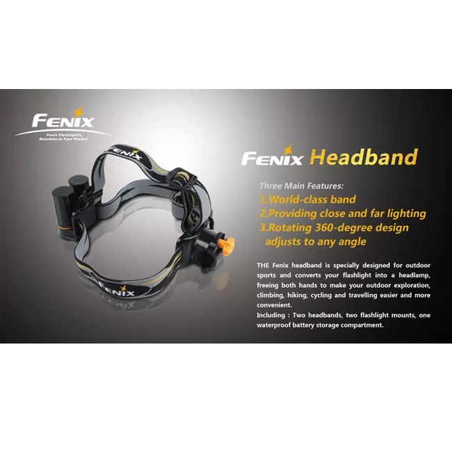 Кріплення наголовне для ліхтарів Fenix 