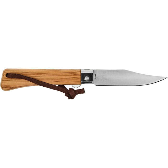 Ніж Main Knives Workers line Clip Point Oak Wood 