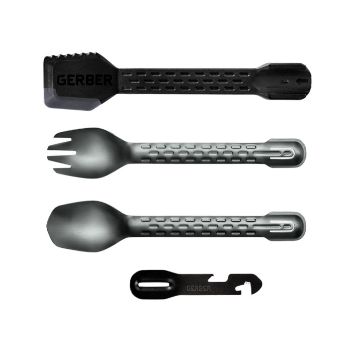 Набір столових приладів Gerber ComplEAT - Cook Eat Clean Tong FSG, чорний 